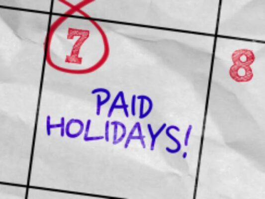  Holiday Pay