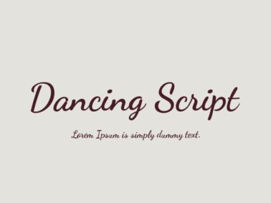 Dancing Script