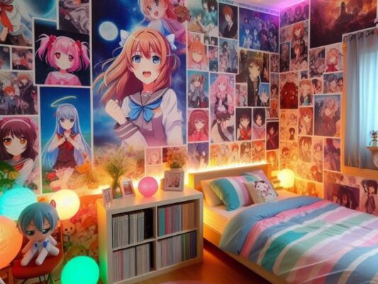Immersive Anime Room Idea