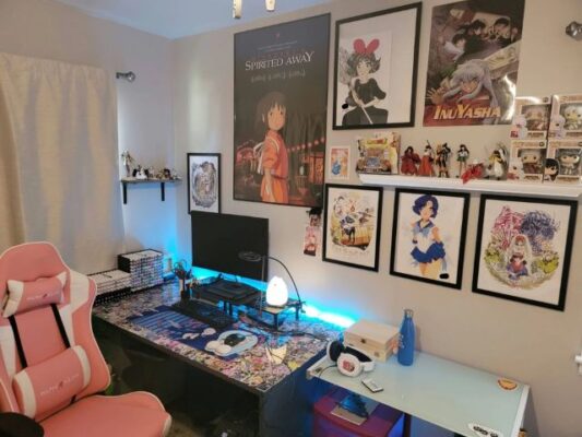 Otaku Fandom Anime Room Idea